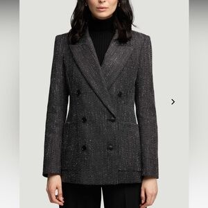 NWT Argent Chelsea blazer in tweed